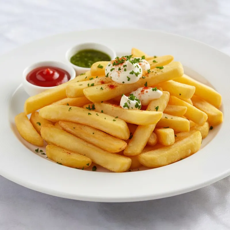 Papas a la francesa (foto de referencia)